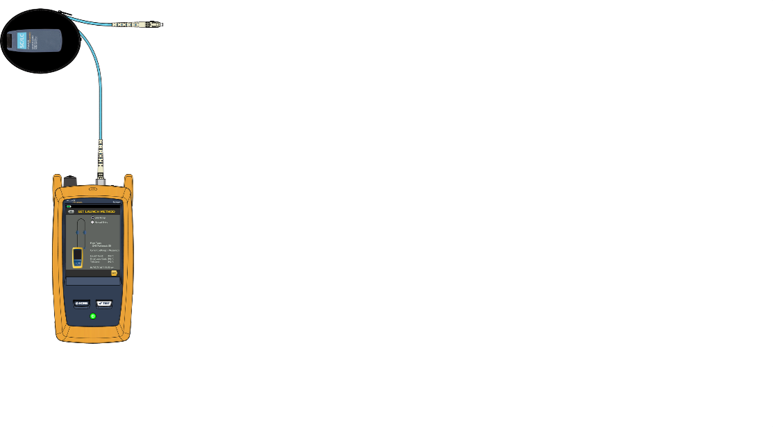 仅发射光纤补偿